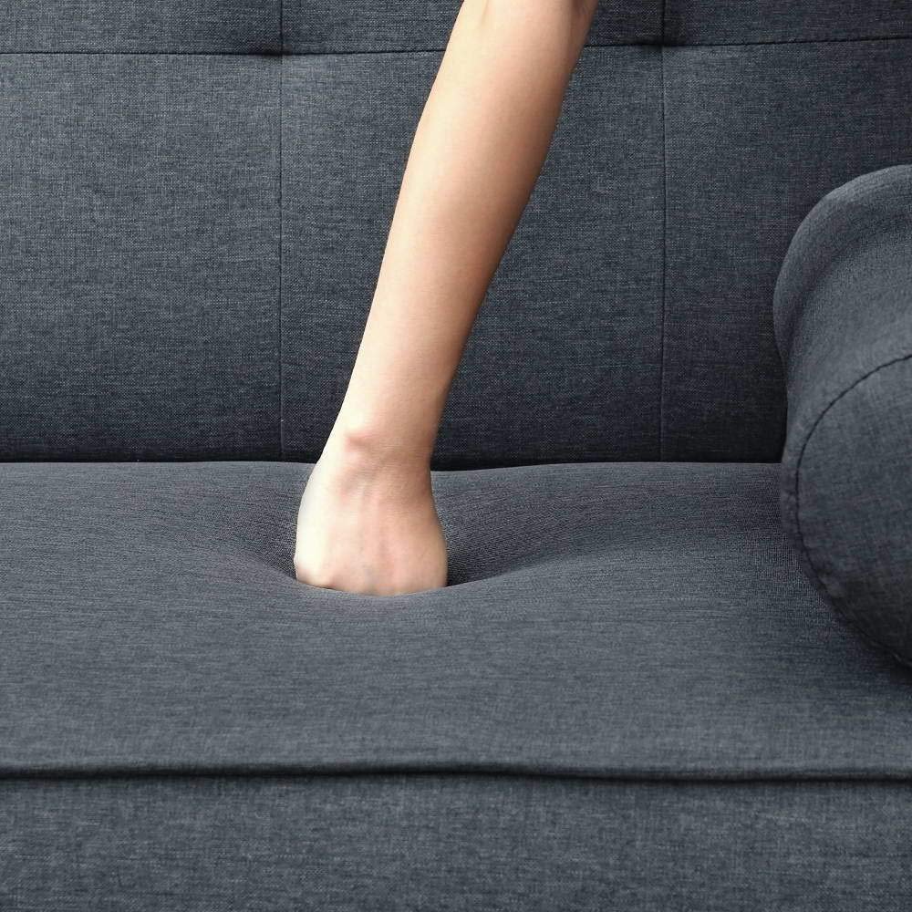 PRIMROSE Eclipse Fabric 3 Seater Sofa - Görsel 4